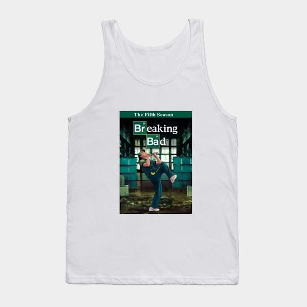 Raygun Breakdancer Breakdancing at the 2024 Olympics Breaking Bad Meme Tank Top by Meme Gifts